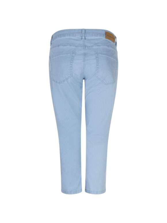 Red Button - SISSY CAPRI Chambray Stribet