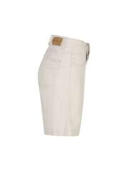 Red Button - Kate Short Denim Stripe Pebble Red Button - Kate Short Denim Stripe Pebble