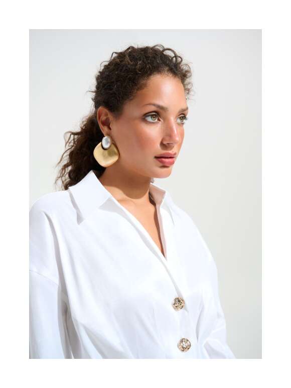 Joseph Ribkoff - Sofistikeret Figursyet Peplumbluse