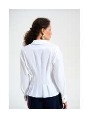 Joseph Ribkoff - Sofistikeret Figursyet Peplumbluse