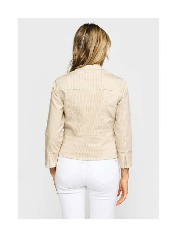 2-Biz - BILLA Stilfuld Stribet Blazer