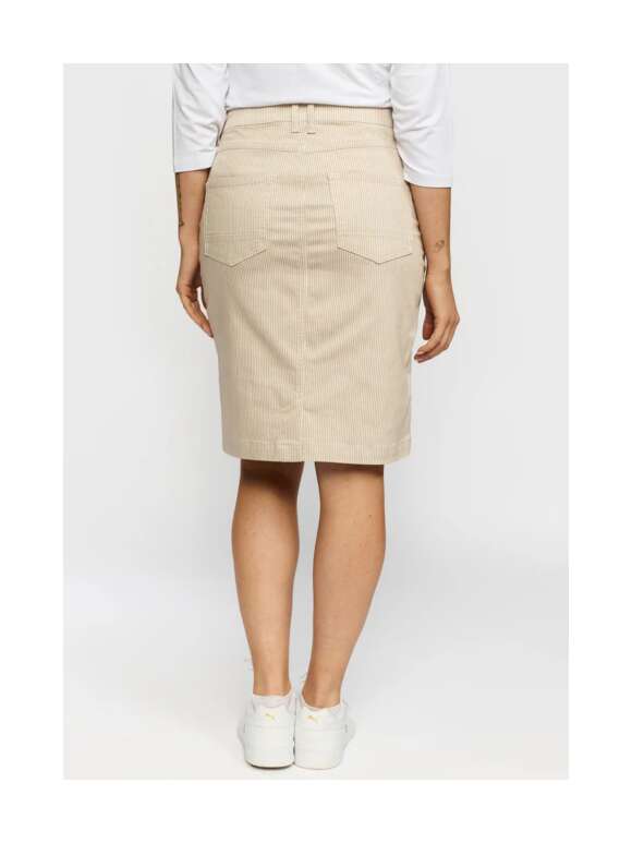 2-Biz - BITTA Stribet Nederdel