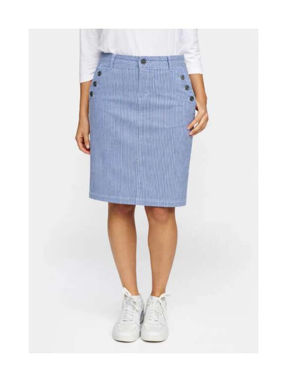 2-Biz - BITTA Stribet Nederdel