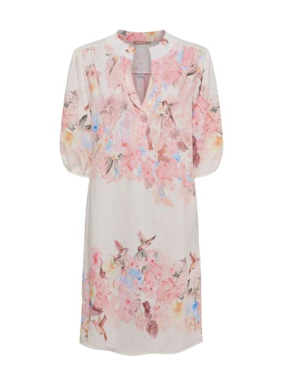 Marta Du Chateau - GOLDIE DRESS Flora Kjole