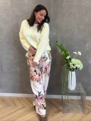 Marta Du Chateau - GRETHE PANTS Flora Buks