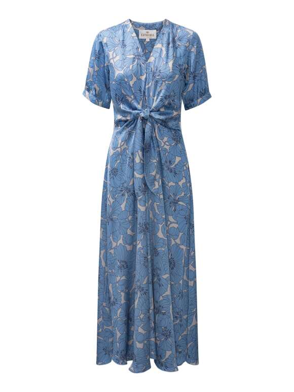 Karmamia - FAYE DRESS Stilfuld Maxi Kjole