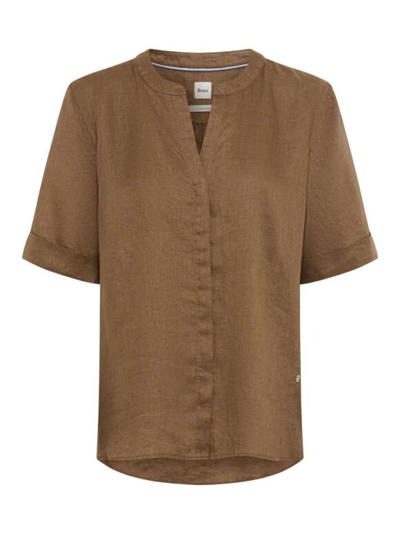 Brax - VERI Klassisk Hørbluse