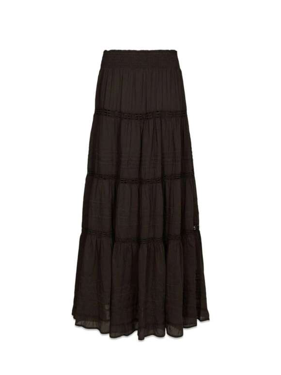 Neo Noir -  FELICIA  Voile Maxi Nederdel