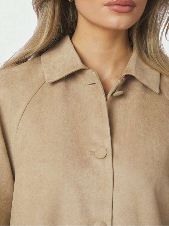 Neo Noir - EDITTA Kort Faux Blazer