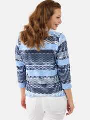 Brandtex - Smart Stribet T-shirt