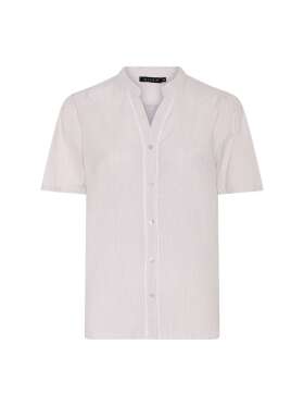 Micha - Finstribet Skjorte Bluse