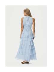 Neo Noir - MARLI Sofistikeret Lang Kjole