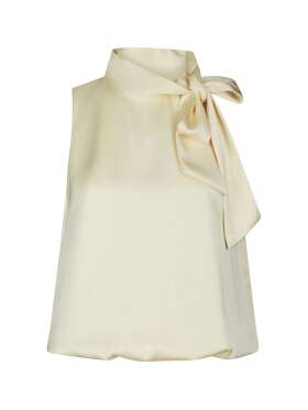 Neo Noir - VEDA Feminin Satin Bluse