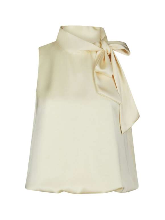 Neo Noir - VEDA Feminin Satin Bluse