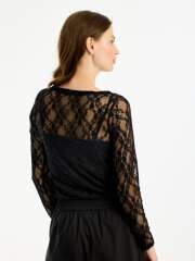 In Front - KIA Feminin Mesh Bluse