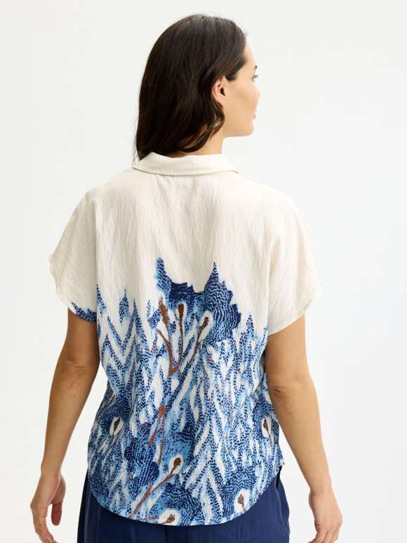 In Front - MONIQUE Raffineret Skjortebluse