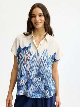 In Front - MONIQUE Raffineret Skjortebluse