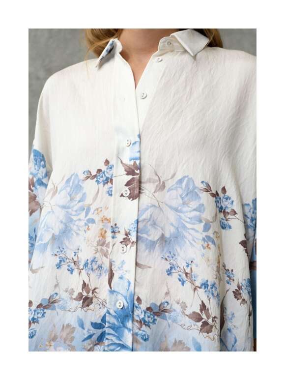 Love and Divine - Raffineret Oversized Skjorte