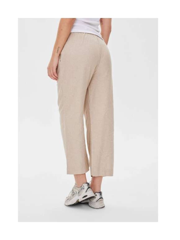 FREEQUENT - LAVA Klassiske 7/8 Hør Bukser 