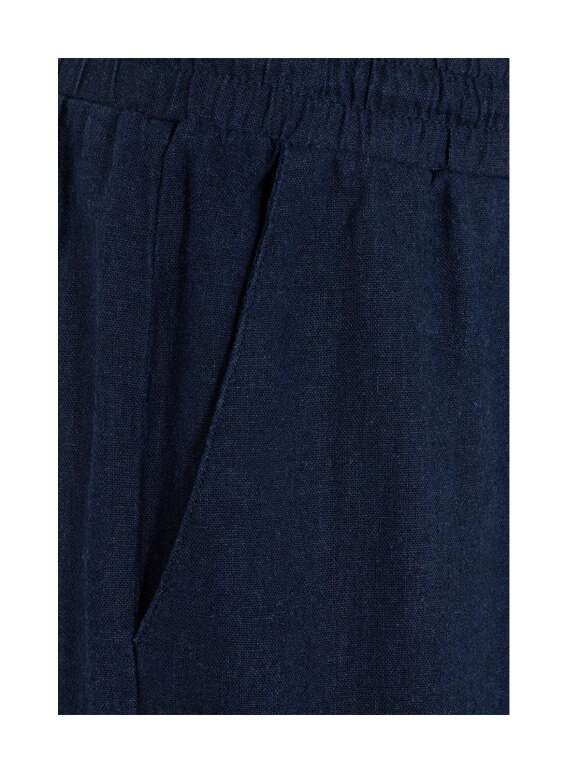 FREEQUENT - LAVA Klassiske 7/8 Hør Bukser 