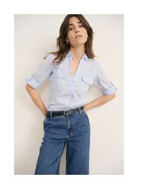 Part Two - CORTNIA Sporty Skjorte