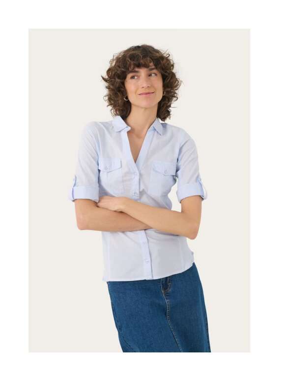 Part Two - CORTNIA Sporty Skjorte