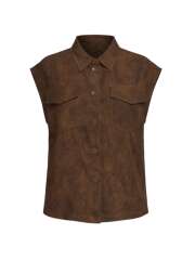 2-Biz - LIRA Imiteret Ruskinds Vest