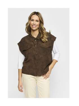 2-Biz - LIRA Imiteret Ruskinds Vest