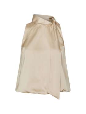 Neo Noir - VEDA DRAPY SATIN TOP