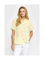 2-Biz - CANI Feminin Hulmønster Bluse 2-Biz - CANI Feminin Hulmønster Bluse