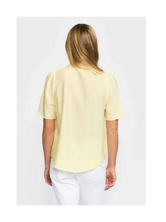 2-Biz - CINA Charmant Skjortebluse Med Blonde