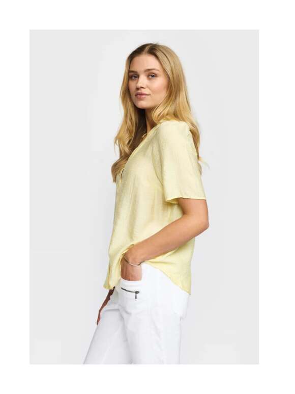 2-Biz - CINA Charmant Skjortebluse Med Blonde