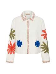 Culture - chrestella Casual jakke med broderi
