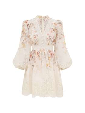 Zimmermann - LUNA LACE Imposant Blondekjole