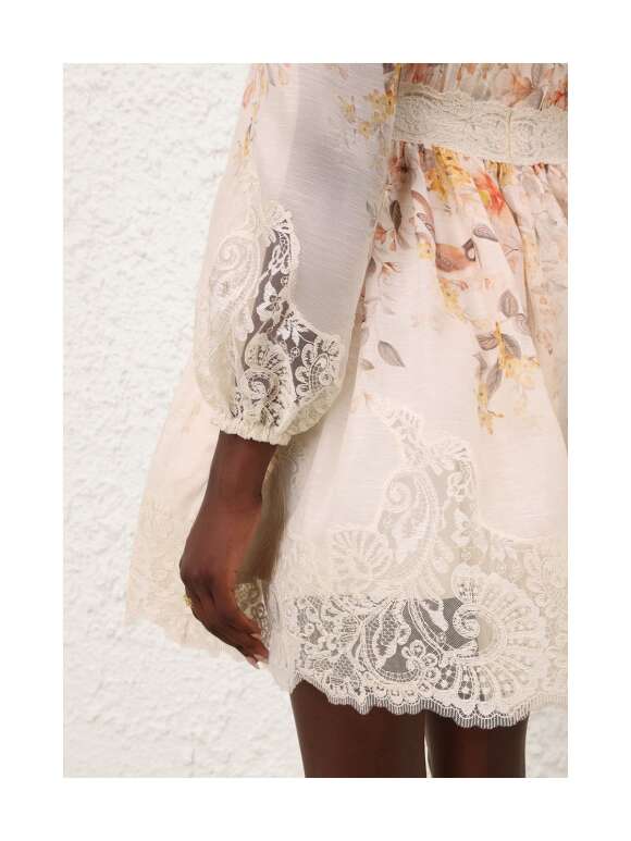 Zimmermann - LUNA LACE Imposant Blondekjole
