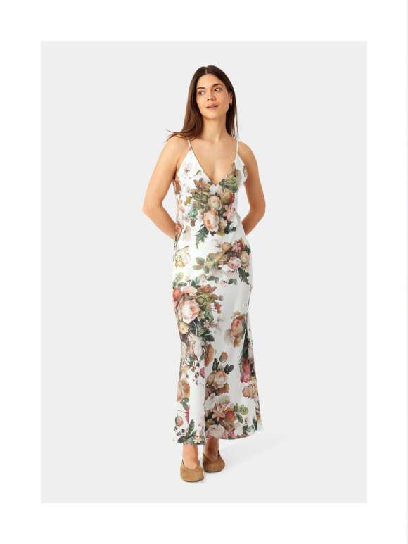 Karmamia - CAMISOLE DRESS Flora Stropkjole