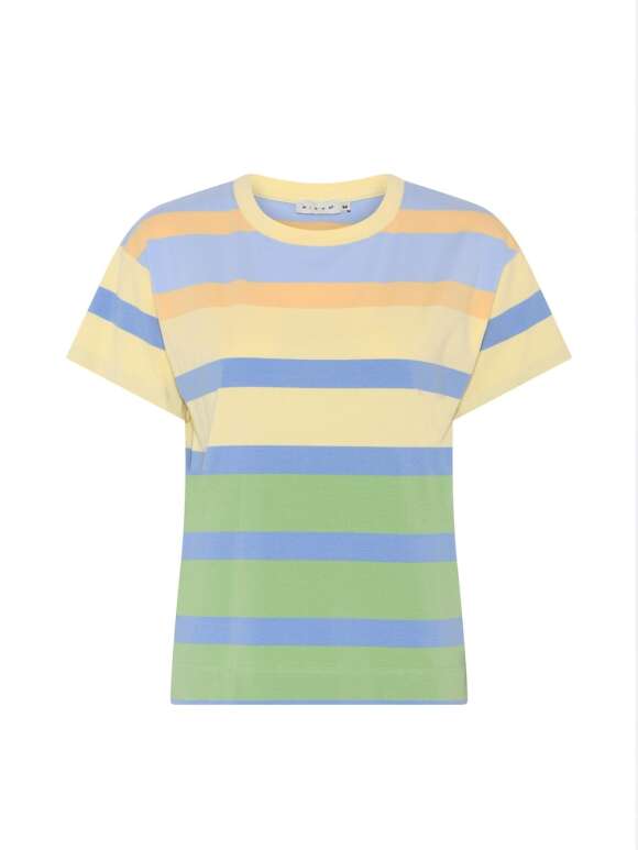 Micha - Smart Stribet Bluse
