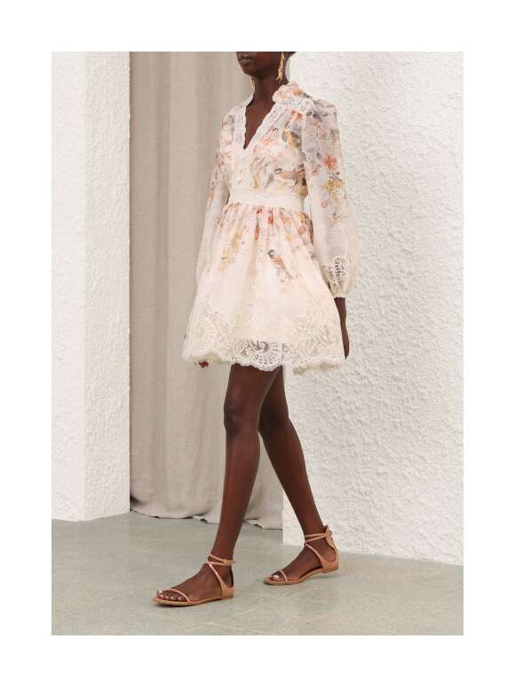 Zimmermann - LUNA LACE Imposant Blondekjole