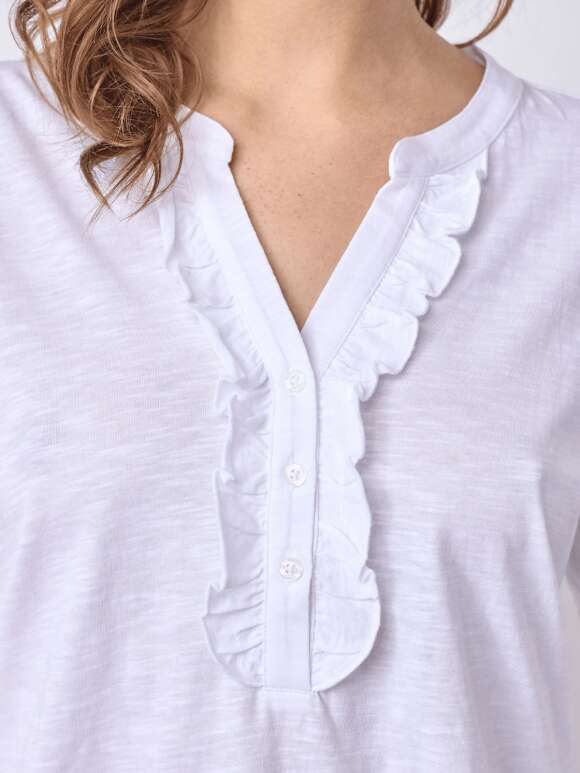REDGREEN - CAMMY Feminin Bluse