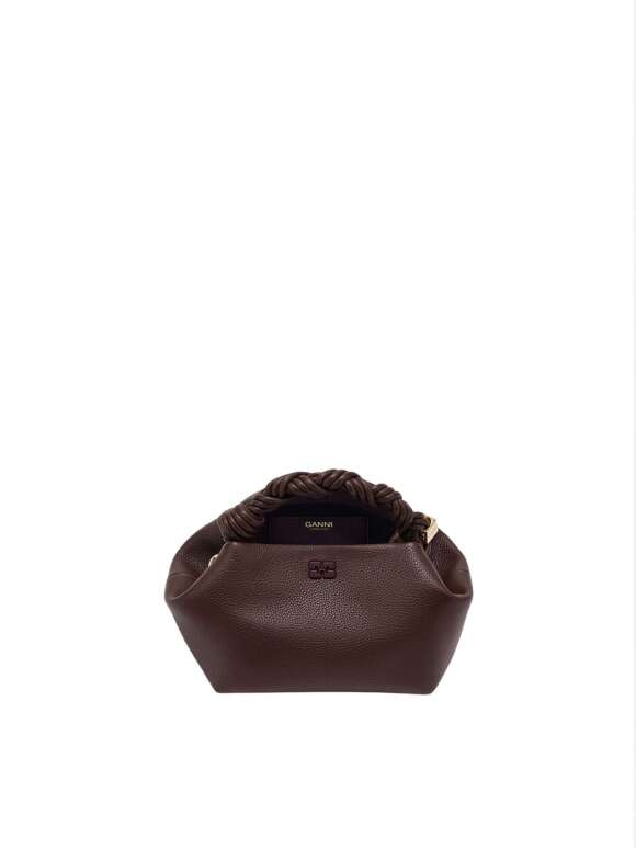 Ganni - Lille BOU Taske Coffee