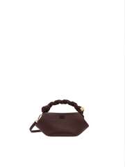 Ganni - Mini BOU Taske Coffee