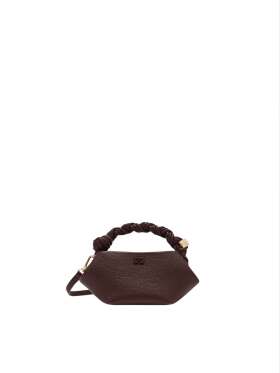 Ganni - Mini BOU Taske Coffee