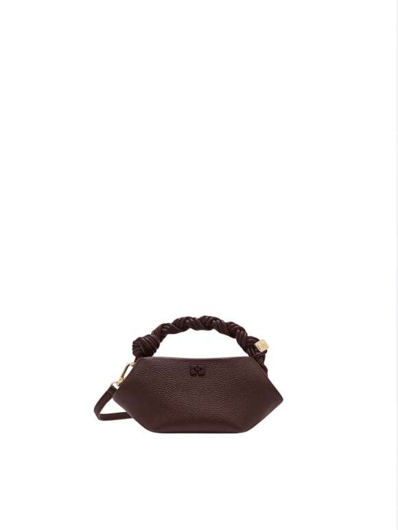 Ganni - Mini BOU Taske Coffee