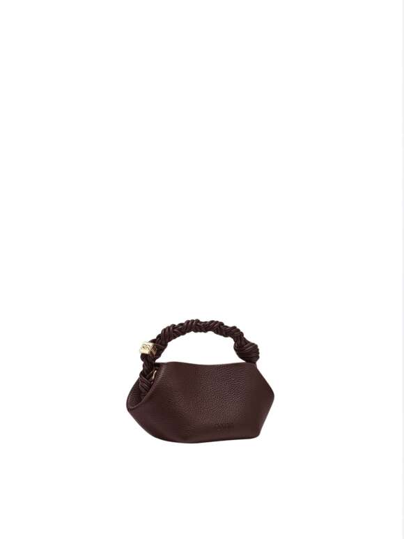 Ganni - Mini BOU Taske Coffee