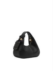 Ganni - Sort Mini Hobo Taske