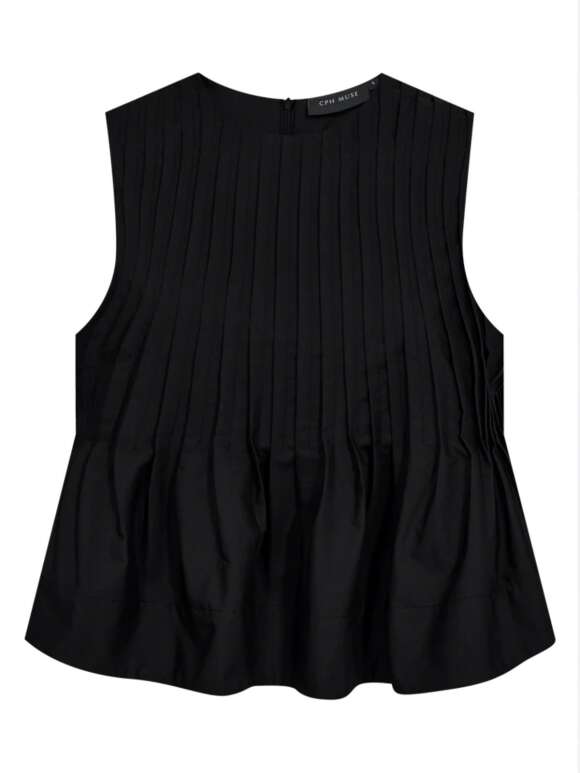 Copenhagen Muse -  PLEAT Bluse
