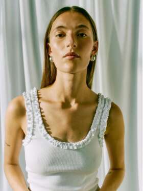 Copenhagen Muse - SIV Elegant Flæse Top