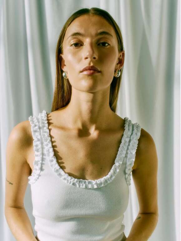 Copenhagen Muse - SIV Elegant Flæse Top