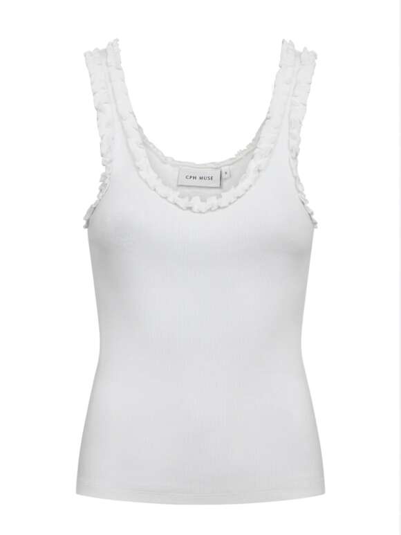 Copenhagen Muse - SIV Elegant Flæse Top