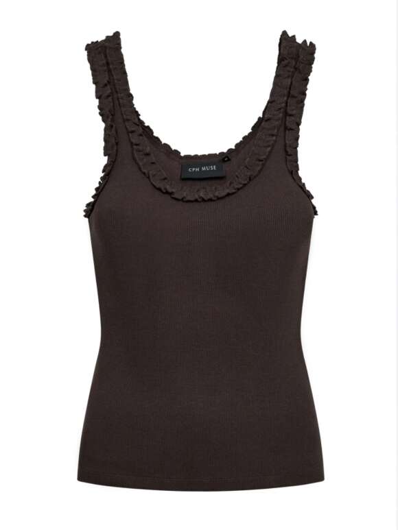 Copenhagen Muse - SIV Elegant Flæse Top